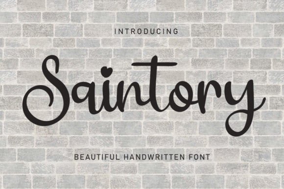 Saintory Font - Featured Image