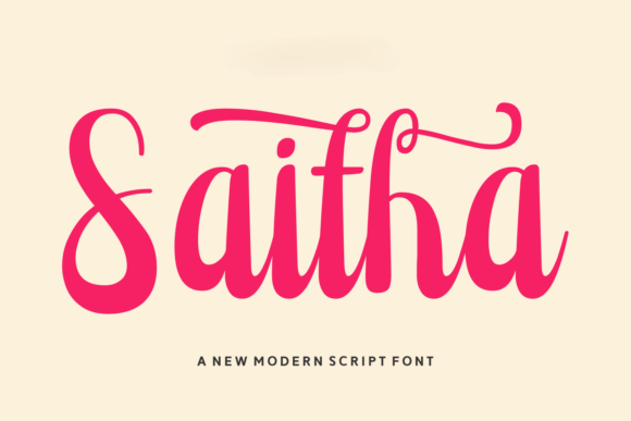 Saitha Font - Featured Image