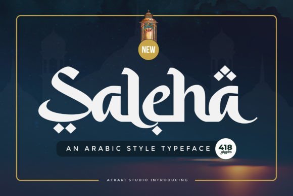 Saleha Font - Featured Image