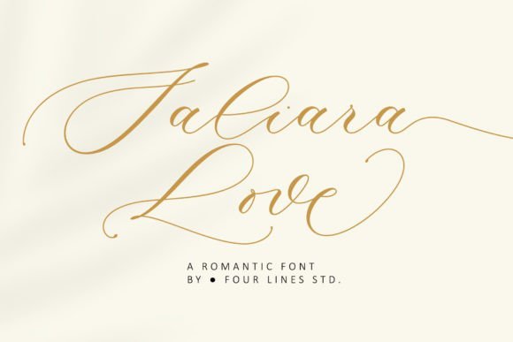 Saliara Love Font - Featured Image