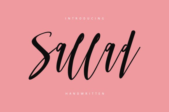 Sallad Font - Featured Image