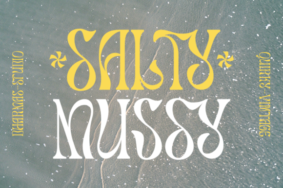 Salty Mussy Font - Featured Image
