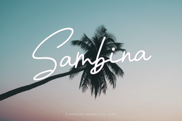 Sambina Font - Featured Image