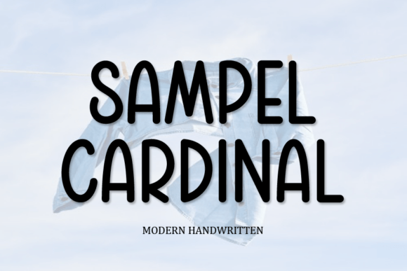 Sampel Cardinal Font - Featured Image