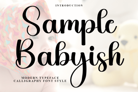 Sample Babyish Font - Featured Image