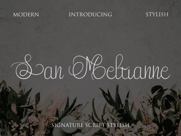 San Meltianne Font - Featured Image
