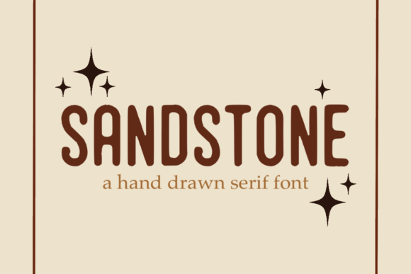 Sand Stone Font - Featured Image