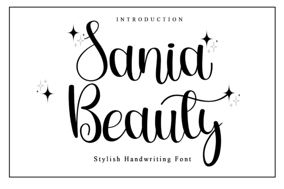Sania Beauty Font - Featured Image