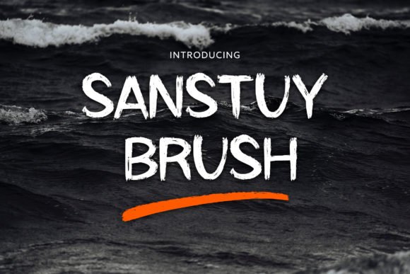 Sanstuy Brush Font - Featured Image