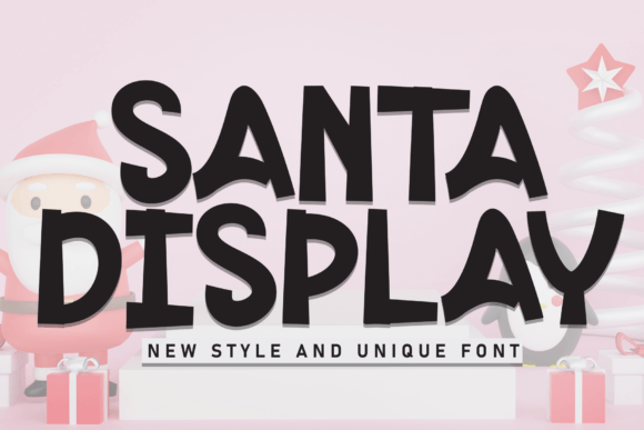 Santa Display Font - Featured Image