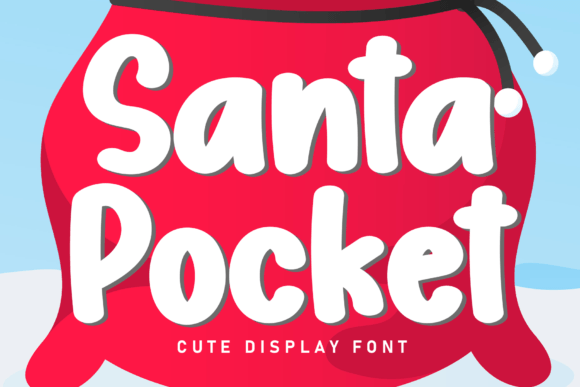 Santa Pocket Font - Featured Image
