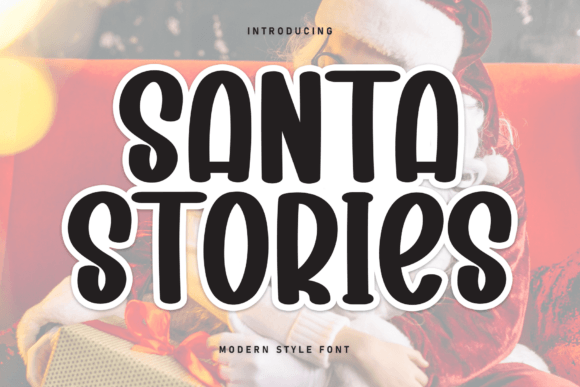Santa Stories Font - Featured Image