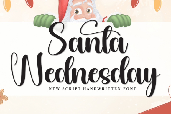 Santa Wednesday Font - Featured Image