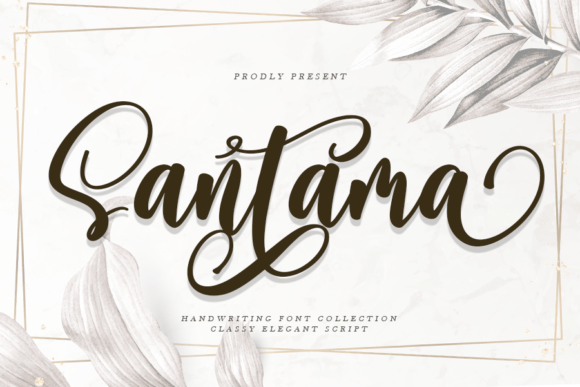 Santama Font - Featured Image