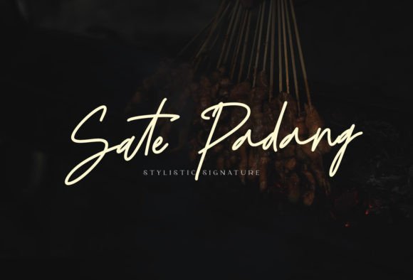 Sate Padang Font - Featured Image