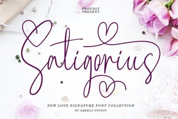 Satigorius Font - Featured Image