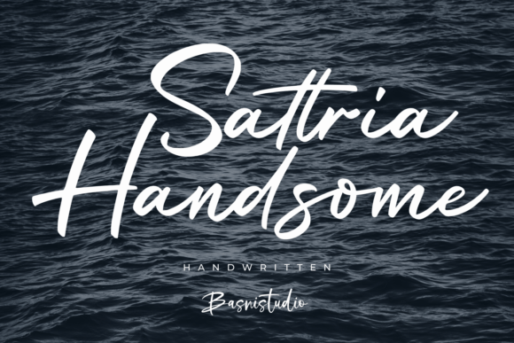Sattria Handsome Font - Featured Image