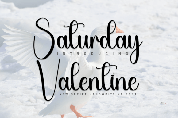 Saturday Valentine Font - Featured Image