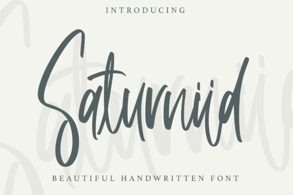 Saturniid Font - Featured Image