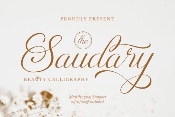 Saudary Font - Featured Image