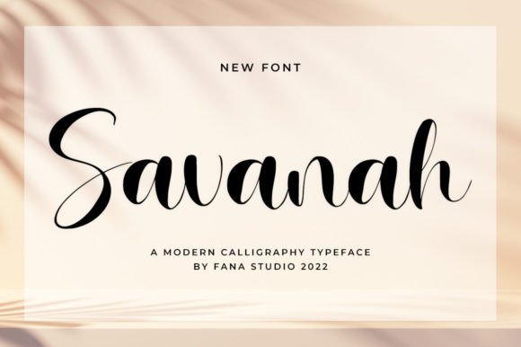 Savanah Font - Featured Image