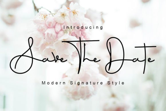 Save the Date Font - Featured Image