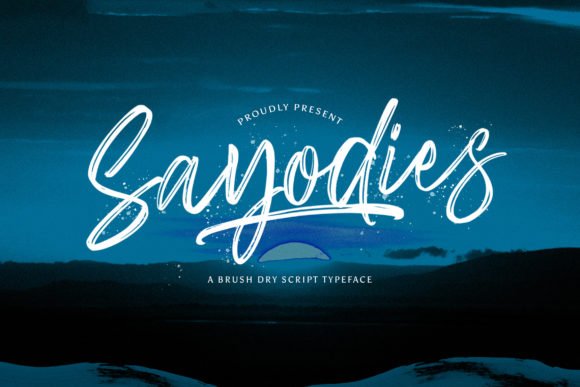 Sayodies Font - Featured Image