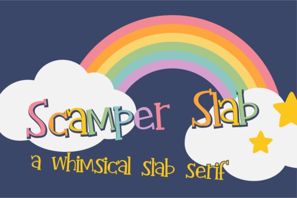 Scamper Slab Font - Featured Image