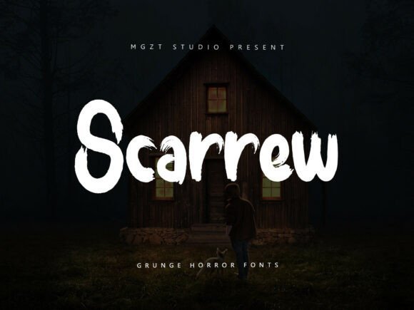Scarrew Font - Featured Image