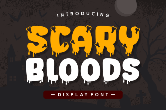 Scary Bloods Font - Featured Image