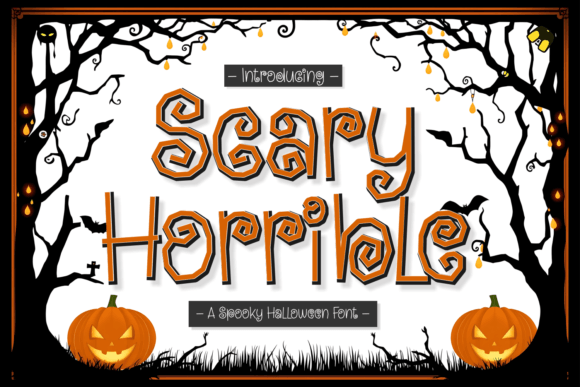 Scary Horrible Font - Featured Image