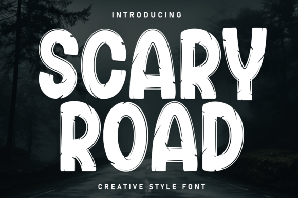 Scary Road Font - Featured Image