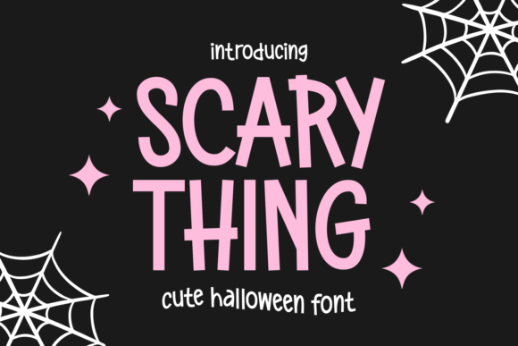 Scary Thing Font - Featured Image