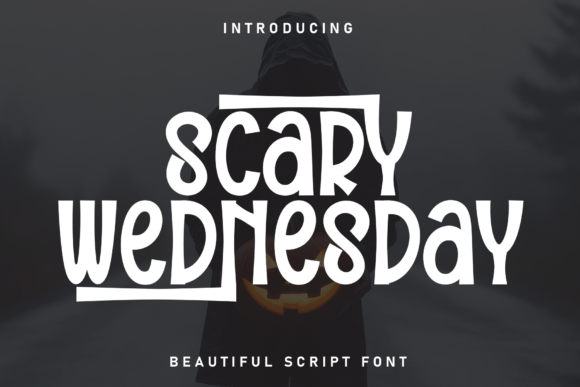 Scary Wednesday Font - Featured Image