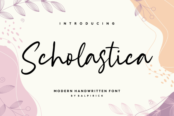 Scholastica Font - Featured Image