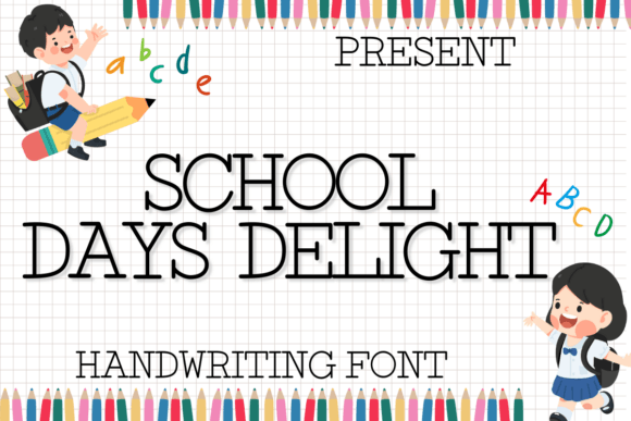 School Day Delight Font - Featured Image