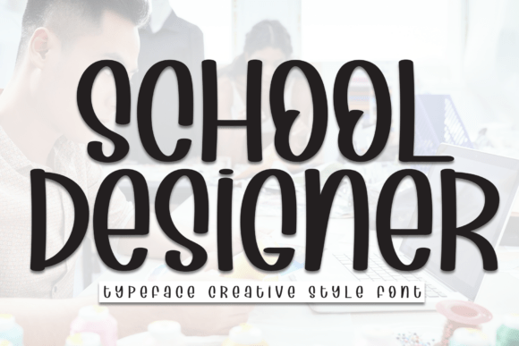 School Designer Font - Featured Image
