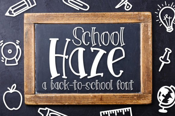 School Haze Font - Featured Image