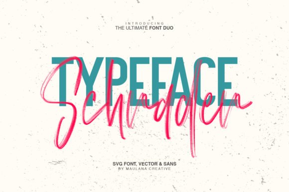 Schrader Font - Featured Image