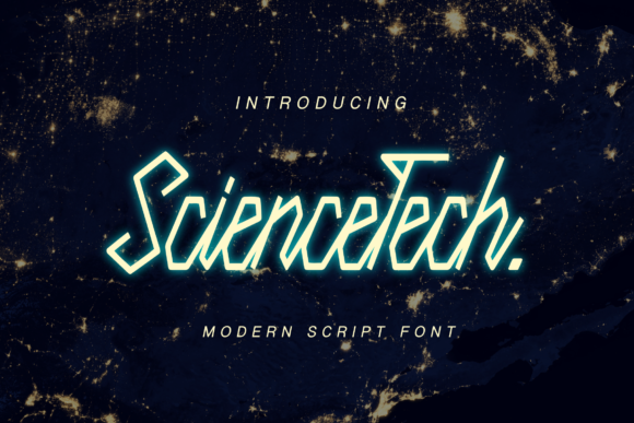 Science Tech Font - Featured Image