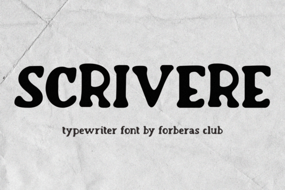 Scrivere Font - Featured Image