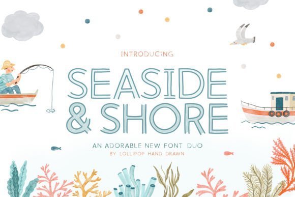 Seaside and Shore Font - Featured Image