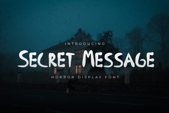 Secret Message Font - Featured Image