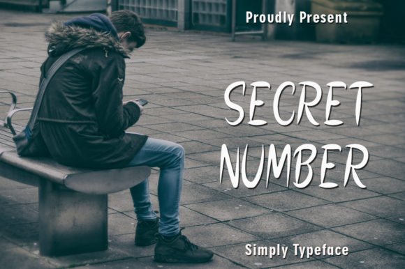 Secret Number Font - Featured Image