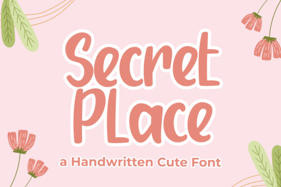 Secret Place Font - Featured Image