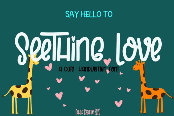 Seething Love Font - Featured Image