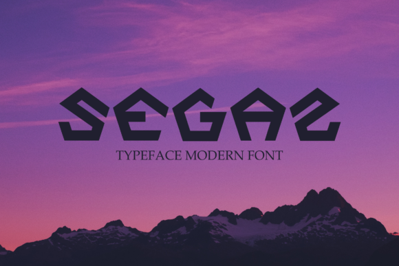 Segaz Font - Featured Image