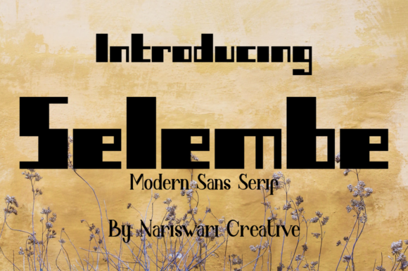 Selembe Font - Featured Image