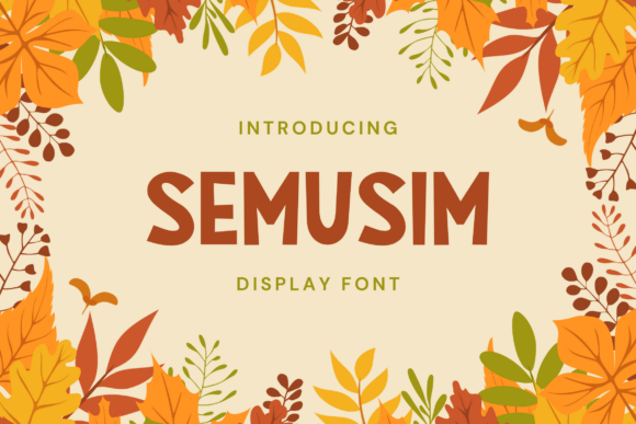 Semusim Font - Featured Image