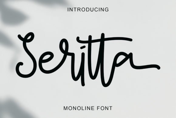 Seritta Font - Featured Image